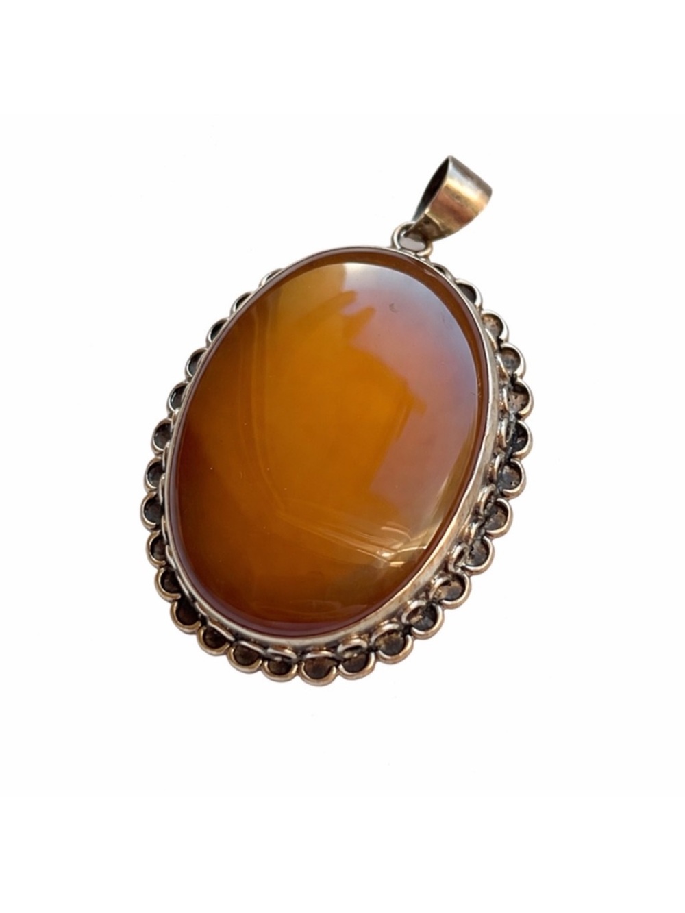 925 Silver Brown Vintage Pendant for necklaces